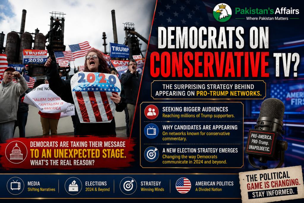 It was a strategic shift that occurred during the 2020 Democratic presidential primary. Several left-leaning Democratic candidates began to appear on Fox News on purpose.