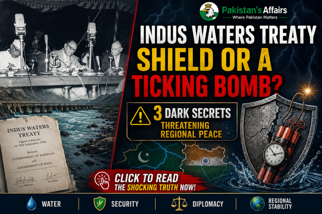 The Indus Waters Treaty Three rivers for India and three for Pakistan. But both men called it a new dawn. Journalists wrote glowing columns. Diplomats called it a template for global peace.